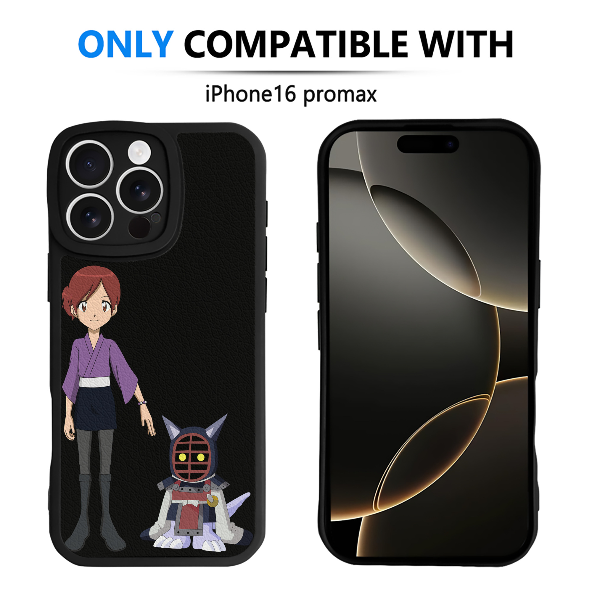 （画像用） Digimon デジタルモンスター/デジモン 【iPhone 16シリーズ対応】シリコンスマホケース（レザー調） 材質：シリコン